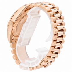 Rolex Day-Date 40MM 228235 18K Rose Gold Chocolate Dial Watch